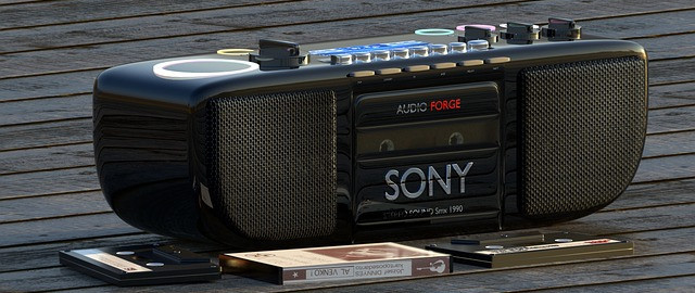 sony portable tape player