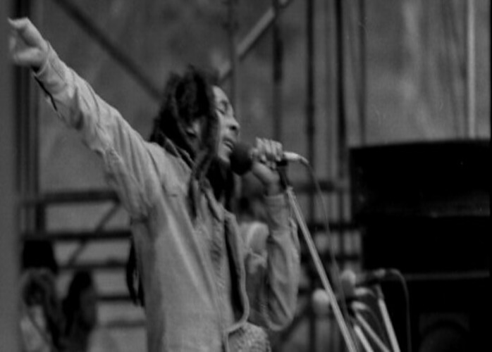 Bob Marley on stage