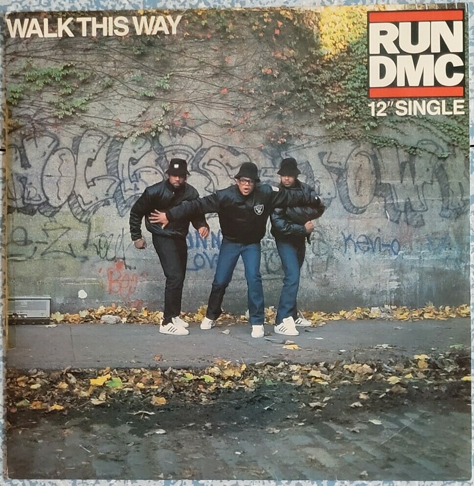 Hip Hop 12 inch single Walk This Way by Run DMC